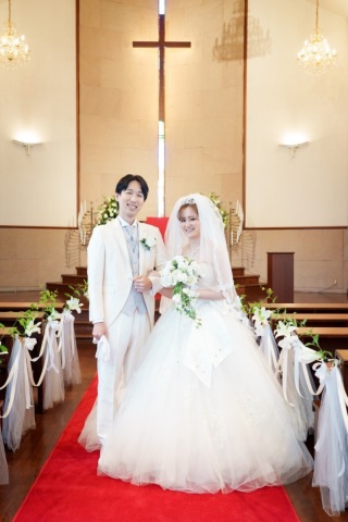 Photo wedding Buffet 南大阪_チャペル撮影