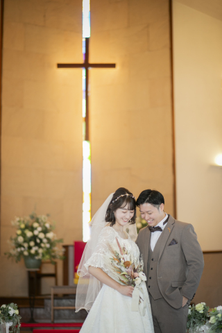 Photo wedding Buffet 南大阪_チャペル撮影