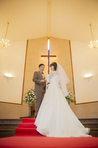 Photo wedding Buffet 南大阪_チャペル撮影