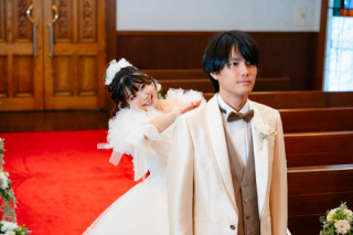 Photo wedding Buffet 南大阪_チャペル撮影