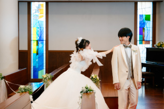 Photo wedding Buffet 南大阪_チャペル撮影