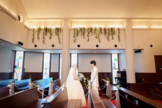 Photo wedding Buffet 南大阪_チャペル撮影