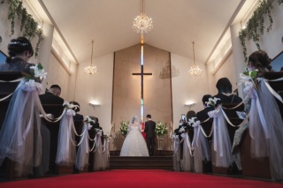 Photo wedding Buffet 南大阪_チャペル撮影