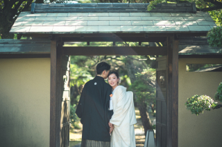 Photo wedding Buffet 南大阪_指定文化財 五風荘庭園