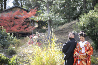 Photo wedding Buffet 南大阪_指定文化財 五風荘庭園