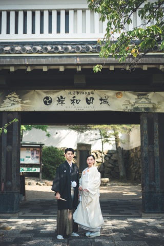 Photo wedding Buffet 南大阪_有形文化財 岸和田城