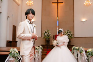 Photo wedding Buffet 南大阪_チャペル撮影