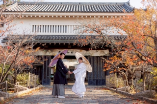 Photo wedding Buffet 南大阪_有形文化財 岸和田城