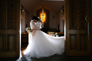 Photo wedding Buffet 南大阪_チャペル撮影