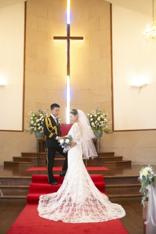 Photo wedding Buffet 南大阪_チャペル撮影