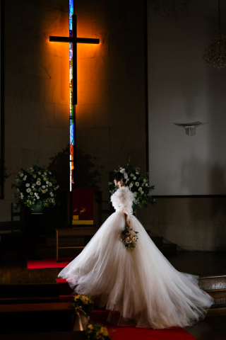 Photo wedding Buffet 南大阪_チャペル撮影