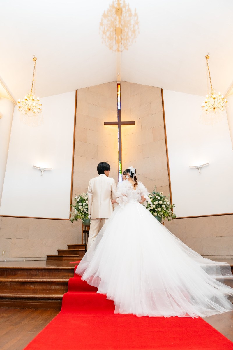 〈チャペル撮影+お食事会付きプラン〉洋装1着/スタジオ/食事会付◇100カット全データ