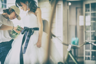 ヘアメイクスタッフのロケ同行