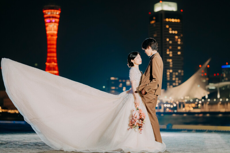 【早割プラン】神戸旧居留地エリアで撮影できて100カット!盛りだくさんのプランを限定価格でご案内します