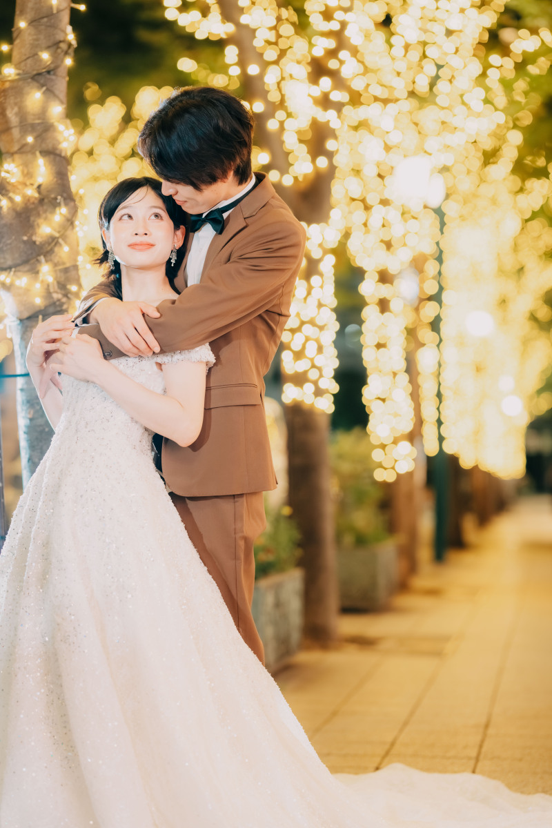 【前撮りパックプラン】オープニングムービー・ウェルカムボード、さらに写真データ100カットがセットになった平日限定プランです