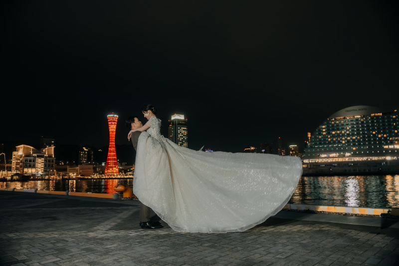 【神戸ナイトプラン（旧居留地&times;港）】洋館の灯りに包まれた旧居留地、港の夜景へ。神戸らしい街と海を一度に楽しめる贅沢プラン。