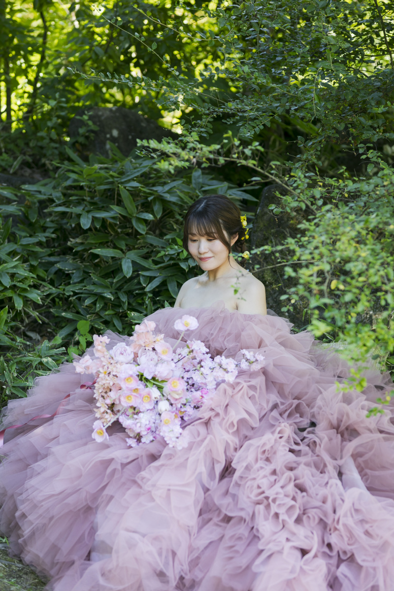 新婦様のソロショット