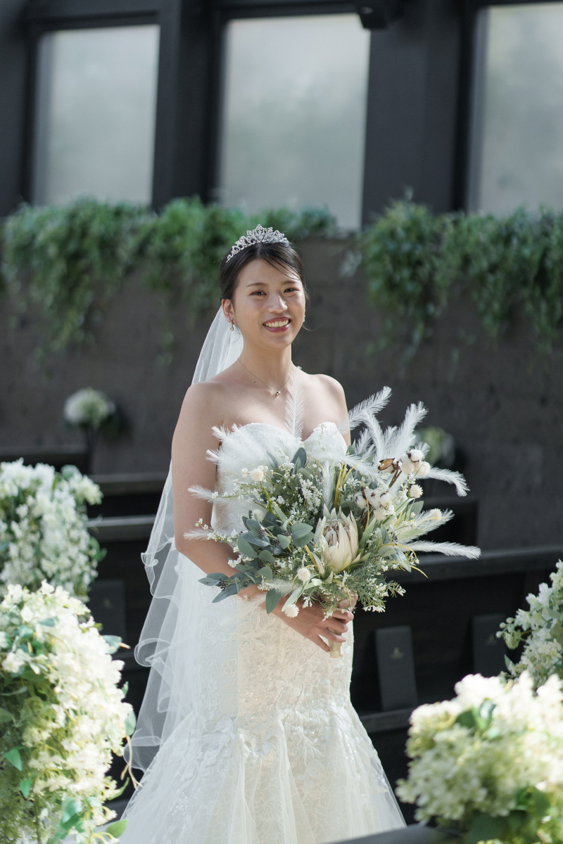 新婦様のソロショット