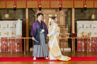 フォトウェディング京都円町 結-MUSUBI-_神前会場