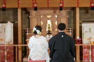 フォトウェディング京都円町 結-MUSUBI-_神前会場