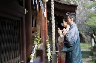 フォトウェディング京都円町 結-MUSUBI-_ロケーション撮影