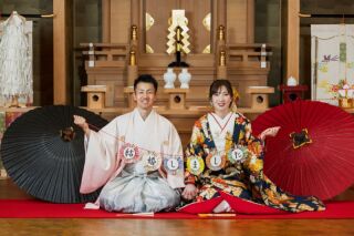 フォトウェディング京都円町 結-MUSUBI-_神前会場