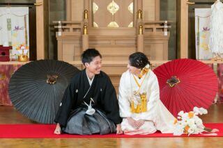 フォトウェディング京都円町 結-MUSUBI-_神前会場
