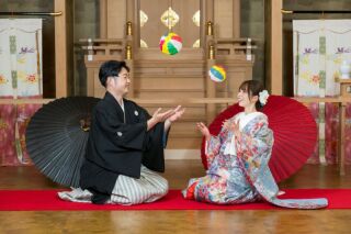 フォトウェディング京都円町 結-MUSUBI-_神前会場