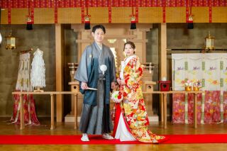 フォトウェディング京都円町 結-MUSUBI-_神前会場