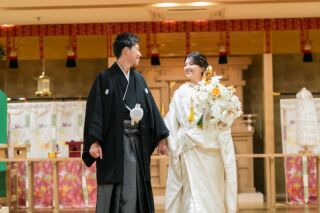 フォトウェディング京都円町 結-MUSUBI-_神前会場