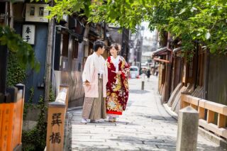 フォトウェディング京都円町 結-MUSUBI-_ロケーション撮影