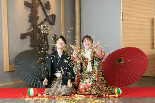 フォトウェディング京都円町 結-MUSUBI-_神前会場