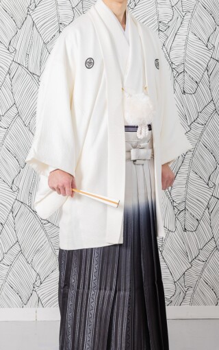 白紋付袴