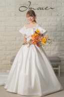 【スタジオ・室内限定】シルク混バストラインフリル３Way