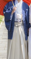 紺羽織&times;白袴