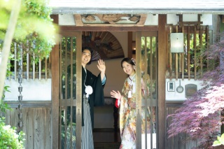 北野エリア 和の異人館でのロケーション撮影☆