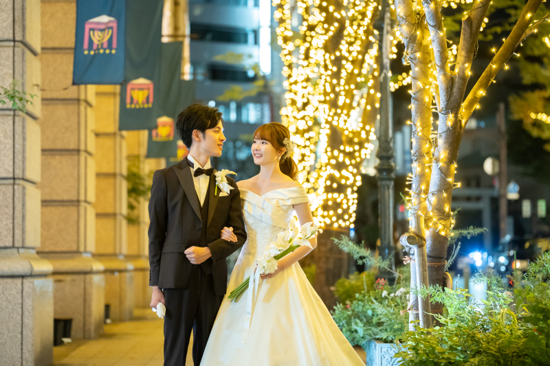 イルミネーションに包まれたレトロモダンな街並み☆