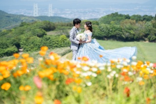 あわじ花さじきロケーション撮影☆