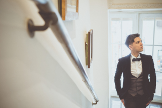 新郎ヘアセット