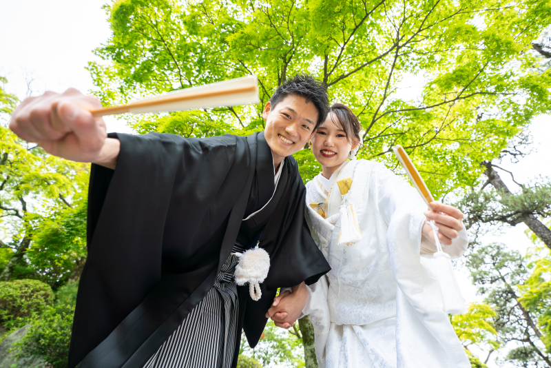 【相楽園×和装撮影1点】☆季節感あふれる日本庭園で・120カット全データー7日仕上げ