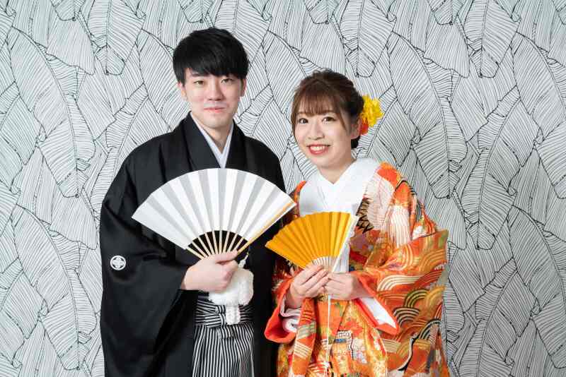 スタジオで〈洋&和〉2点 衣装にもこだわって!全データー120カットたっぷり撮影