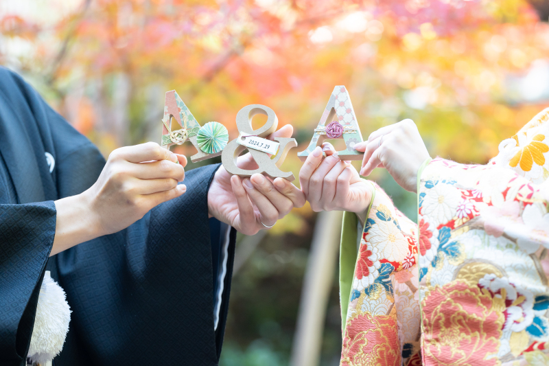 〈和装〉×〈紅葉時期ロケ地お任せ〉まだ間に合うお得!165,000円→155,000円・120カット全データー7日仕上げ