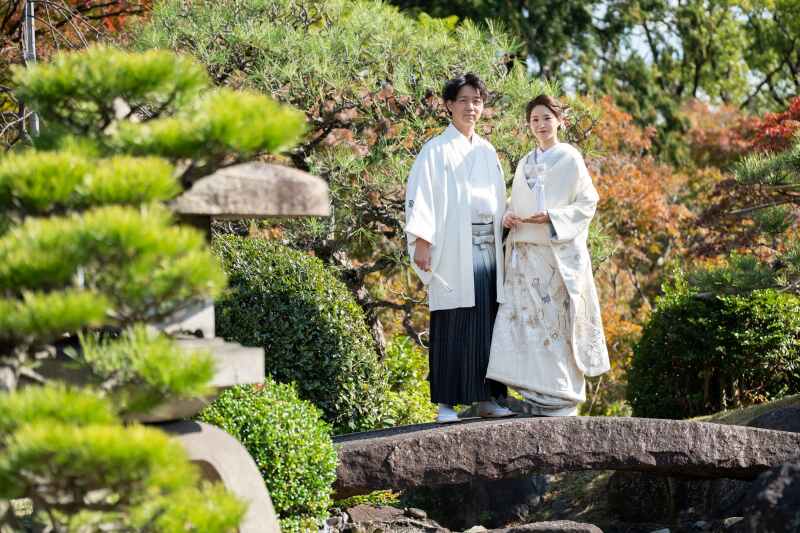 【須磨離宮公園×和装撮影1点】☆季節感あふれる日本庭園で・120カット全データー7日仕上げ
