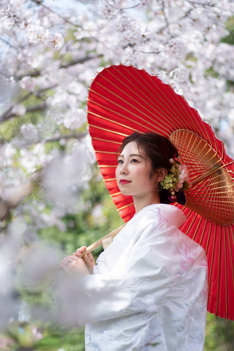 〈和装〉×〈2026年桜の咲いてる屋外+スタジオお任せ〉ベスト日程撮影!155000円
