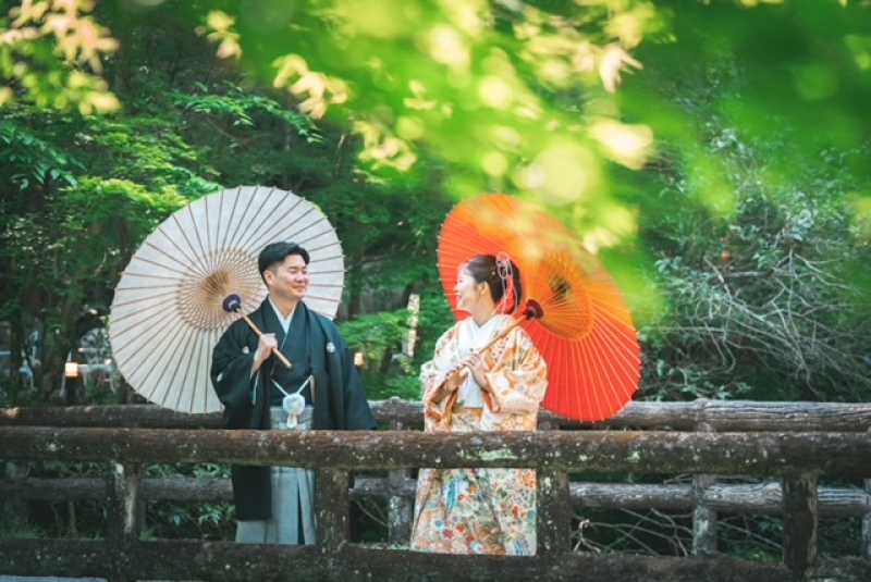 〈和装OR洋装〉【箕面・おしゃれな和邸宅】で叶える×和装四季折々の自然満載のノスタルジック撮影