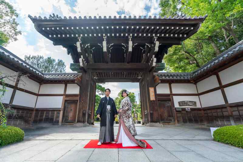 【相楽園×和装撮影1点】☆季節感あふれる日本庭園で・120カット全データー7日仕上げ