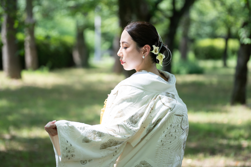 〈和装〉【大阪城公園×和装撮影1点】壮大な景観の元、殿様姫様気分で