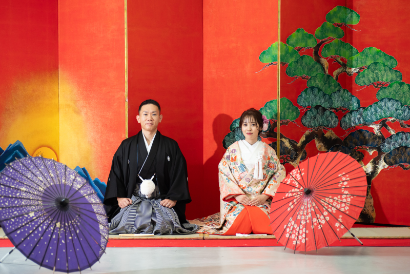 スタジオ撮影「洋装OR和装」から1点選べる(和装もお値段同じでお得!)120カット全データー7日仕上げ