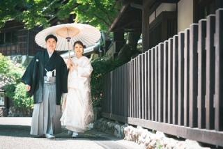 〈和装OR洋装〉【箕面・おしゃれな和邸宅】で叶える×和装四季折々の自然満載のノスタルジック撮影