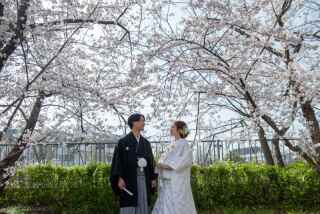 〈和装〉×〈2026年桜の咲いてる屋外＋スタジオお任せ〉ベスト日程撮影！155000円　